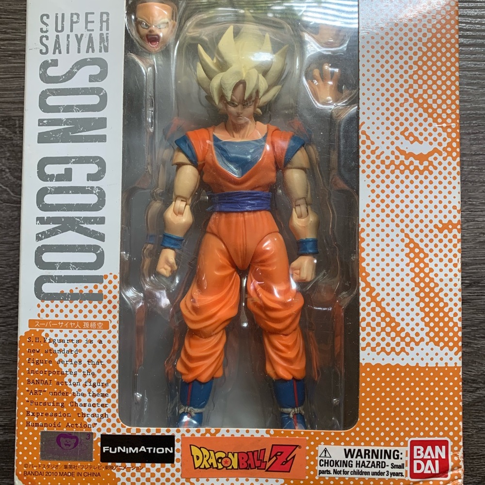 sh figuarts custom Super Saiyan Goku
